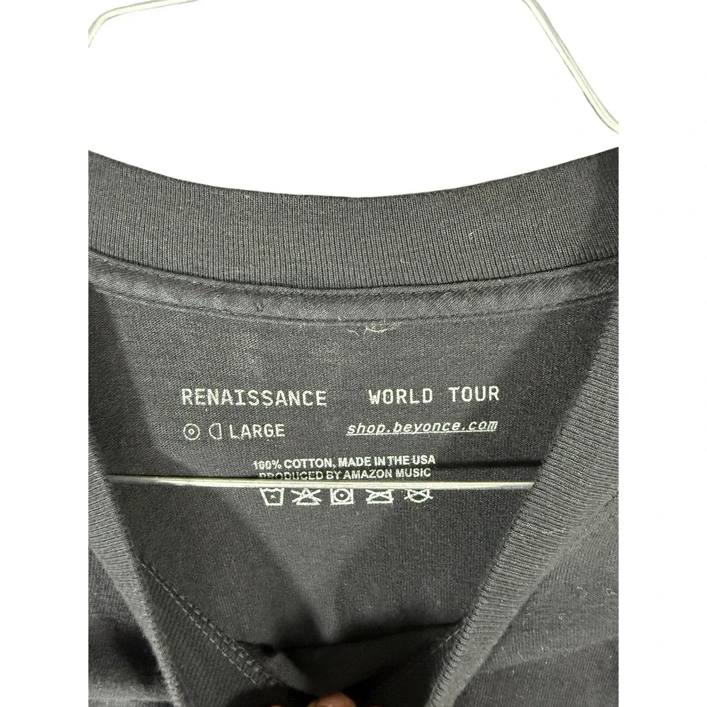 Beyonce Renaissance World Tour Shirt Mens Large Concert Graphic Tee 2023 USA - Picture 2 of 5